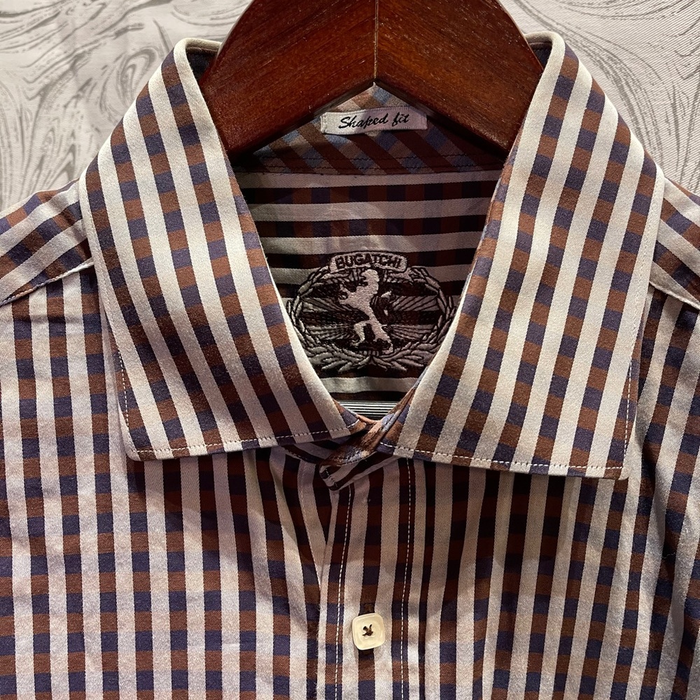 Bugatchi Long Sleeve Button Up - image 3